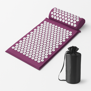Tapis d’acupression Calmae + oreiller – Soulage le stress, les tensions musculaires et favorise le sommeil